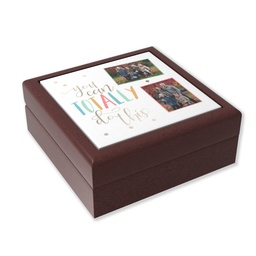 Photo Keepsake Boxes with Yes You Can design