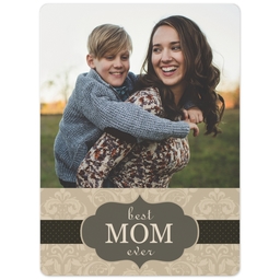 3x4 Photo Magnet with Best Mom Ever design