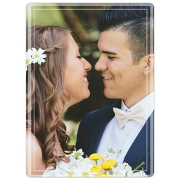 3x4 Photo Magnet with Classic design