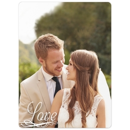 3x4 Photo Magnet with Love design