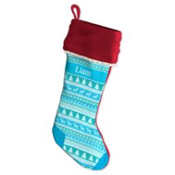 Thumbnail for Holiday Stocking with Sweater Pattern design 3