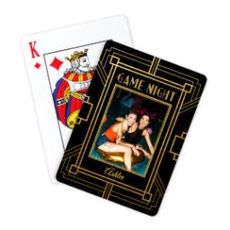 Thumbnail for Photo Playing Cards with Art Deco design 1