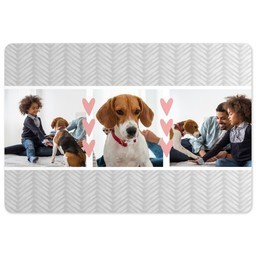 Pet Mat with Cute Puppy Love design