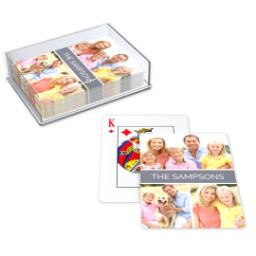 Thumbnail for Photo Playing Cards with Family Collage design 2