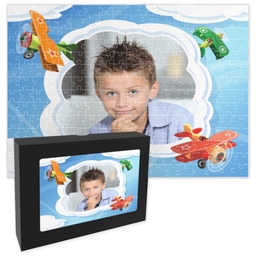 11x14 Premium Photo Puzzle With Gift Box (252-piece) with First Flight design