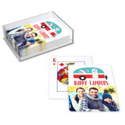 Thumbnail for Photo Playing Cards with Happy Campers design 2