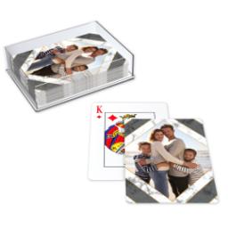 Thumbnail for Photo Playing Cards with Modern Marble design 2