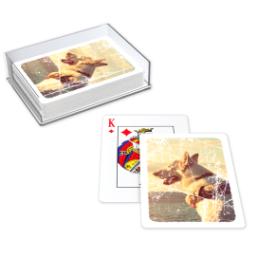 Thumbnail for Photo Playing Cards with Retro Print design 2