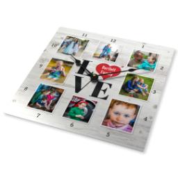 Thumbnail for Personalized Wall Clocks with Together Heart design 2