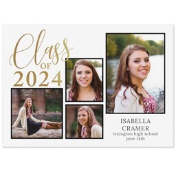 Same Day Magnet 5x7 with Accomplished Grad design
