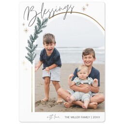 5x7 Photo Magnet with Arched Blessings design