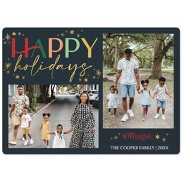 5x7 Photo Magnet with Festive Frolic design