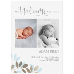 Same Day Magnet 5x7 with Joyous Welcome design