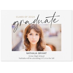 Same Day Magnet 5x7 with Magnificent Grad design