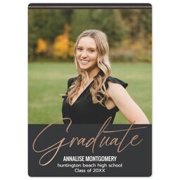 5x7 Photo Magnet with Remarkably Radiant design