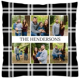 16x16 Throw Pillow with Simple Collage design