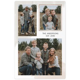 4x6 Photo Magnet with Simple Frame design