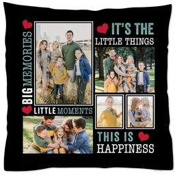 16x16 Throw Pillow with Simple Sayings design