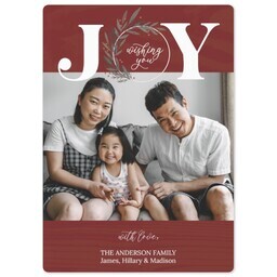 5x7 Photo Magnet with Simple Sentiment design