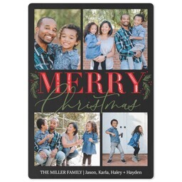 5x7 Photo Magnet with Togetherness design