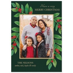 Same Day Magnet 5x7 with Festive Frame design