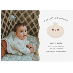 Same Day Magnet 5x7 with Little Dumpling design