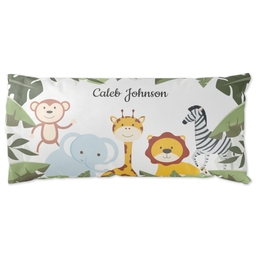 Pillow Case King Size with Jungle Friends design