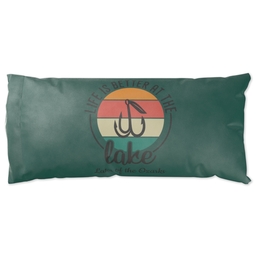 Pillow Case King Size with Life is Better design