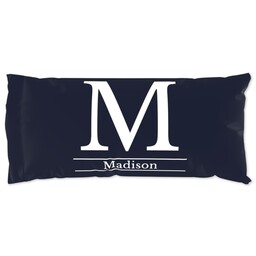 Pillow Case King Size with Simple Monogram design