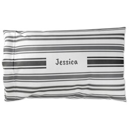 Pillowcase Standard with Stripes design