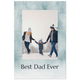 Same Day Magnet 4x6 with Best Dad Ever design