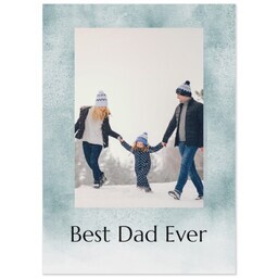 Same Day Magnet 5x7 with Best Dad Ever design