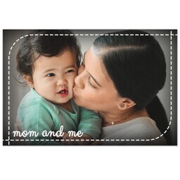 Same Day Magnet 4x6 with Mom and Me design