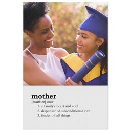 Same Day Magnet 4x6 with Mother Definition design