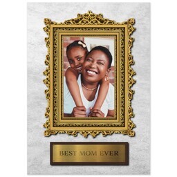 Same Day Magnet 5x7 with Ornate Mom Frame design