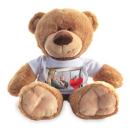 Thumbnail for Photo Teddy Bear with Red Heart design 1