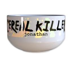 Thumbnail for Personalized Ceramic Bowls with Cereal Killer design 1