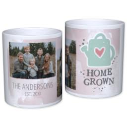 Thumbnail for Personalized Succulent Pot with Home Grown design 1