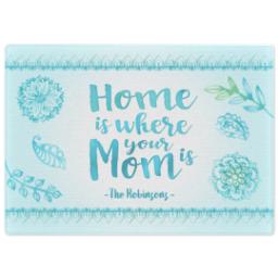 Thumbnail for Photo Cutting Board with Home Is Mom design 1