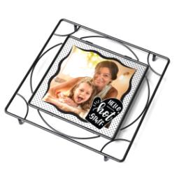 Thumbnail for Personalized Trivets with Hot Stuff design 2