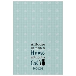 Tea Towel with House Cat design