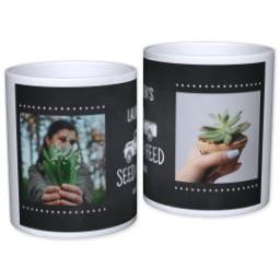 Thumbnail for Personalized Succulent Pot with Seed & Feed design 1