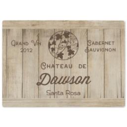 Thumbnail for Photo Cutting Board with Vintage Wine design 1