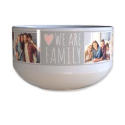 Thumbnail for Personalized Ceramic Bowls with We Are Family design 1
