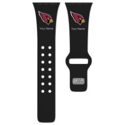 Thumbnail for 38 Long Apple Watch Band - Sports Teams with Arizona Cardinals design 1