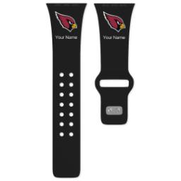 Thumbnail for 42 Long Apple Watch Band - Sports Teams with Arizona Cardinals design 1