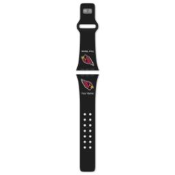 Thumbnail for 42 Long Apple Watch Band - Sports Teams with Arizona Cardinals design 2