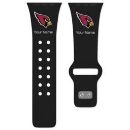 Thumbnail for 42 Short Apple Watch Band - Sports Teams with Arizona Cardinals design 1