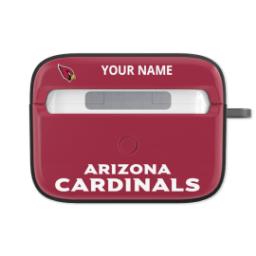 Thumbnail for Licensed & Printed Apple Airpods Pro Case with Arizona Cardinals design 4