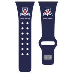 38 Short Apple Watch Band - Sports Teams with Arizona Wildcats design